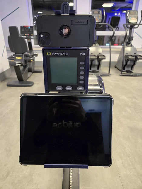 Kẹp iPad/Tablet/Phone cho Concept 2 Rowing Machine (bản lớn) PM5 - Image 1