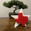 Mô hình trang trí Ngôi sao Bang Texas (Texas State Star) in 3D - Thumbnail 1