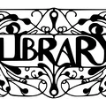 Bảng hiệu trang trí LIBRARY 3D nghệ thuật độc đáo - Thumbnail 2