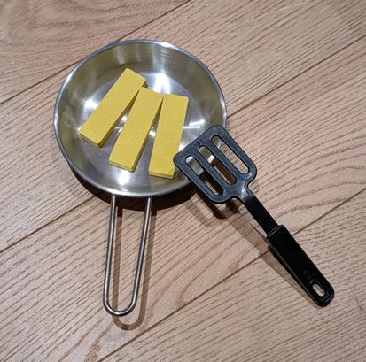 Fish Fingers / Fischstäbchen (Thanh cá chiên) cho bếp đồ chơi - Image 1