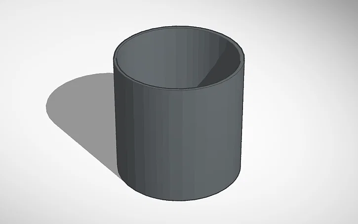 Mẫu cốc 3D cơ bản - Thiết kế đơn giản cho người mới bắt đầu - Image 1