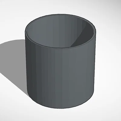 Mẫu cốc 3D cơ bản - Thiết kế đơn giản cho người mới bắt đầu