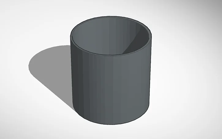 Mẫu cốc 3D cơ bản - Thiết kế đơn giản cho người mới bắt đầu 1