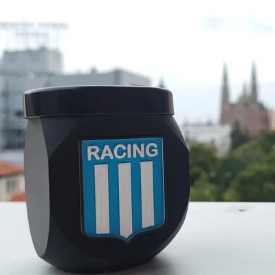 Cốc Mate Racing Club - Mẫu in 3D kỷ niệm vô địch Sudamericana 2024