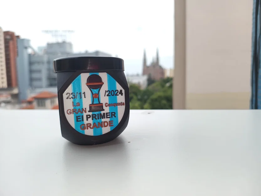 Cốc Mate Racing Club - Mẫu in 3D kỷ niệm vô địch Sudamericana 2024 - Image 4