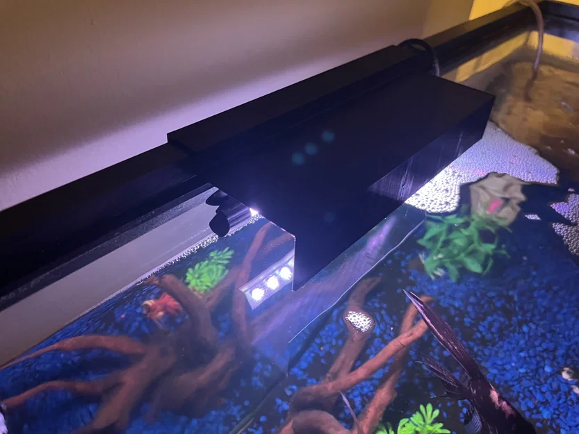 Nắp che đèn LED cho bể cá/terrarium 8 inch - Image 3