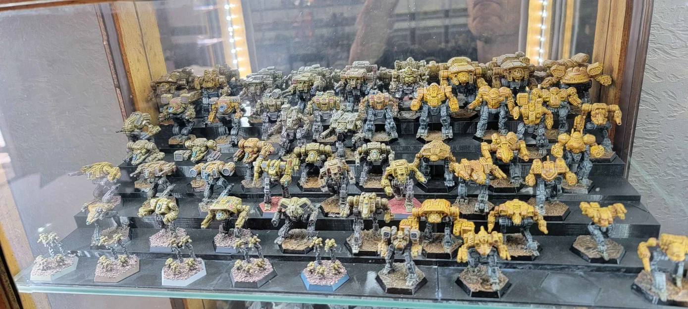 Kệ trưng bày mô hình Hex Mech Display Stand cho game BattleTech - Image 1