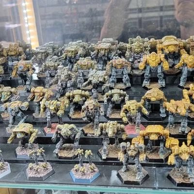 Kệ trưng bày mô hình Hex Mech Display Stand cho game BattleTech
