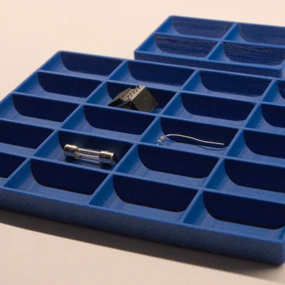 Khay Đựng Linh Kiện 3D (Screw/Parts Tray) Giúp Bàn Làm Việc Gọn Gàng