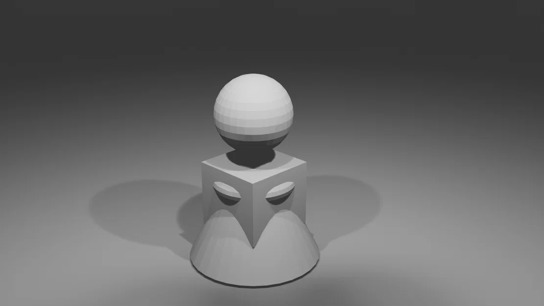 Mô hình quân cờ 3D tối giản - Spielfigur 3. Generation - Image 1