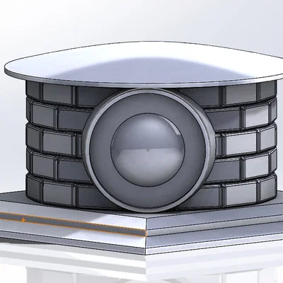 Bệ trưng bày tượng và giải thưởng thiết kế độc đáo (3D Model)