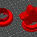 Đèn trang trí hình ngôi sao 3D cho mùa Giáng sinh (Star Christmas Lamp) - Thumbnail 5