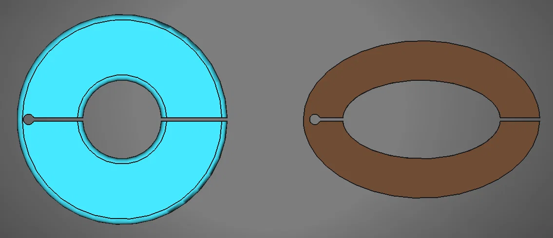 Ốp che ống dạng Parametric (tròn & dài) – rosette/cover - Image 3
