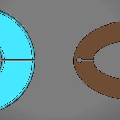 Ốp che ống dạng Parametric (tròn & dài) – rosette/cover