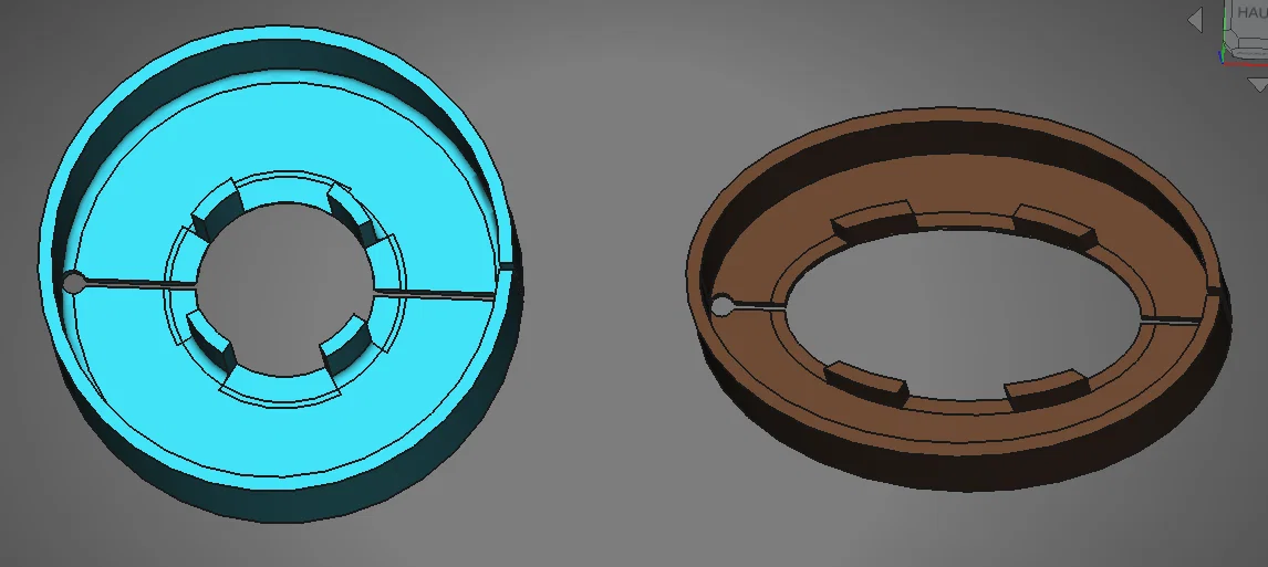 Ốp che ống dạng Parametric (tròn & dài) – rosette/cover - Image 4