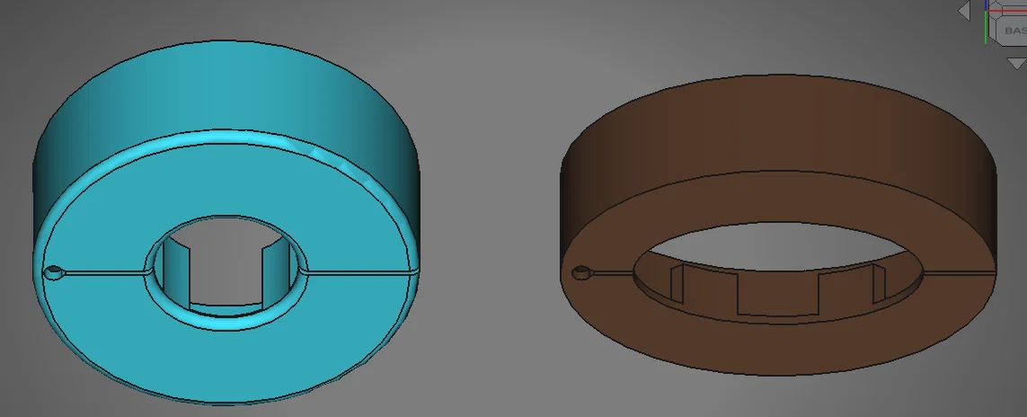 Ốp che ống dạng Parametric (tròn & dài) – rosette/cover - Image 5