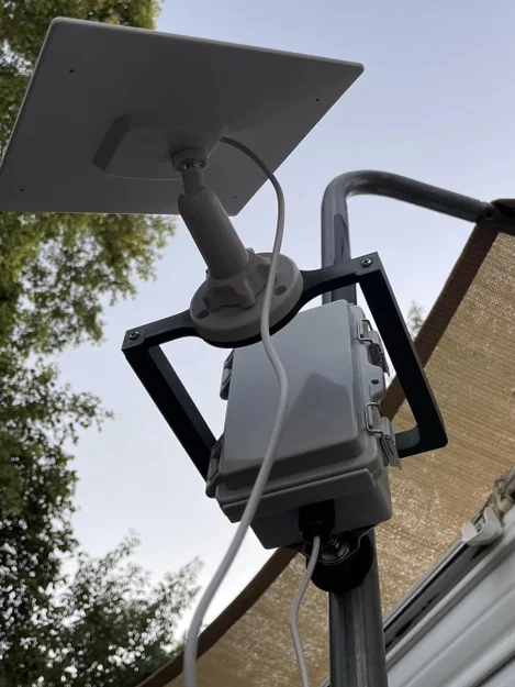 Junction Box Solar Mount (Ngàm gắn pin mặt trời cho junction box) - Image 1