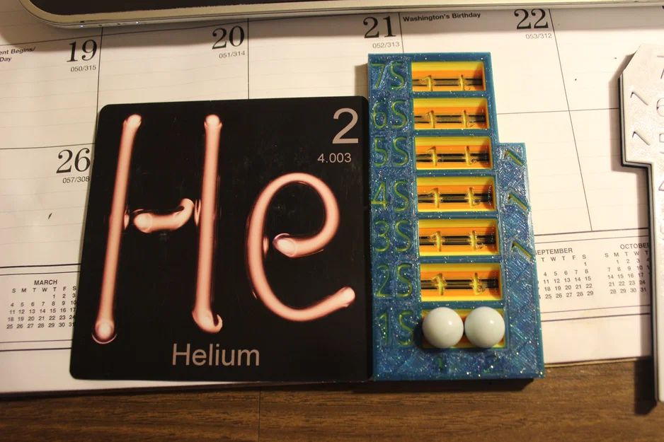 Bảng Marbles Mô Phỏng Electron Orbital & Shell - Image 4