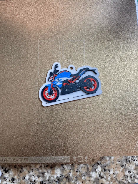 Móc khóa mô hình xe BMW G310 R in 3D đầy cá tính - Image 3