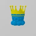 Bạch tuộc đội vương miện (Octopus with Crown) - Thumbnail 2