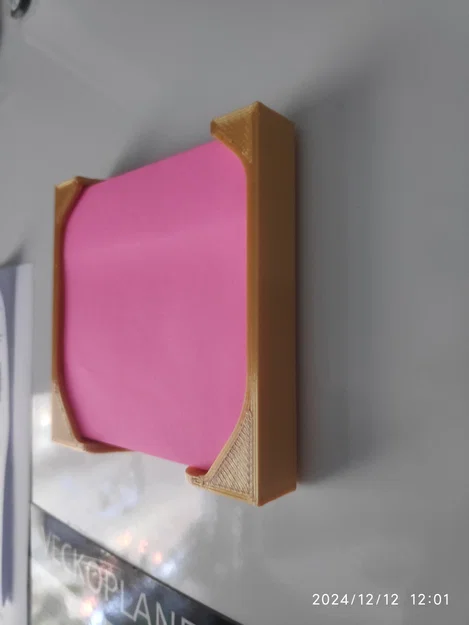 Khay đựng Post-it gắn tủ lạnh (75x75mm) - Image 2