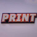 Tranh treo tường chữ “PRINT” - Thumbnail 1