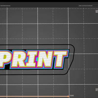 Tranh treo tường chữ “PRINT”