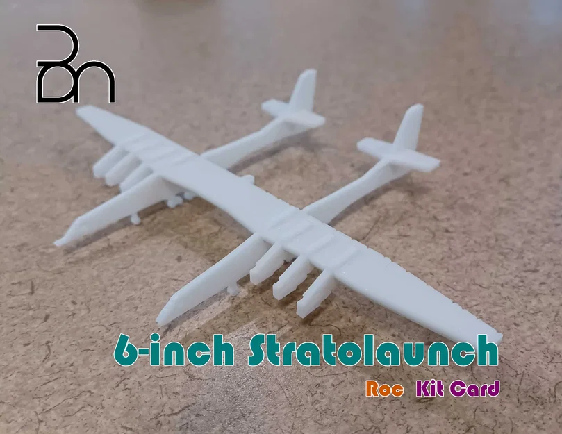Kit Card máy bay Stratolaunch 6 inch - Image 1
