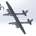 Kit Card máy bay Stratolaunch 6 inch - Thumbnail 2