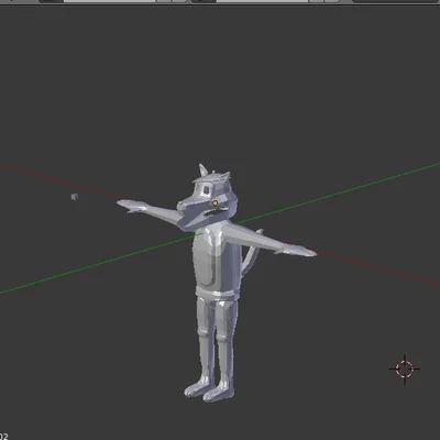 LOBO ANIMATRONICO
