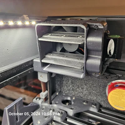 Louvered Servo 60mm Fan (Quạt 60mm lá chớp điều khiển bằng servo)