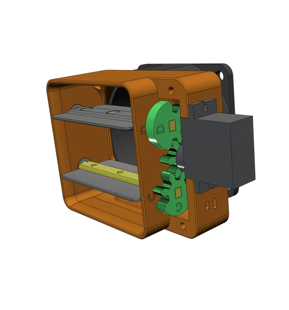 Louvered Servo 60mm Fan (Quạt 60mm lá chớp điều khiển bằng servo) - Image 4
