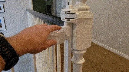 Nắp Che Chốt Cổng Em Bé – Summer Infant Banister Gate - Image 2