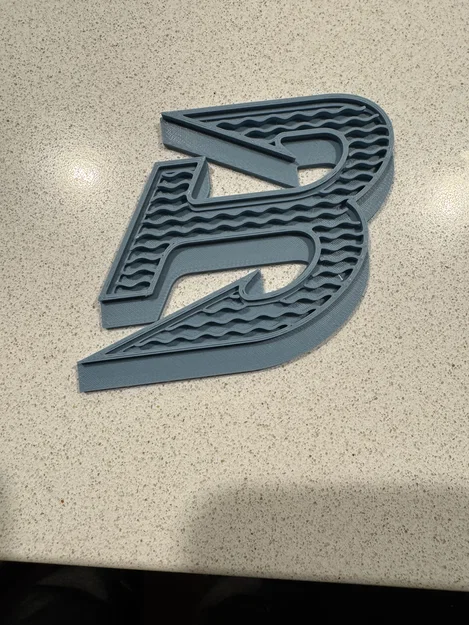 Mô hình logo 3D Boston Fleet (PWHL) cho người hâm mộ khúc côn cầu - Image 1