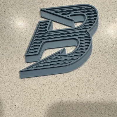 Mô hình logo 3D Boston Fleet (PWHL) cho người hâm mộ khúc côn cầu