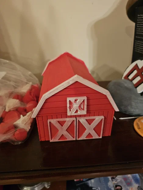 Mô hình nhà kho nông trại Simple Barn cho sa bàn và TTRPG - Image 2