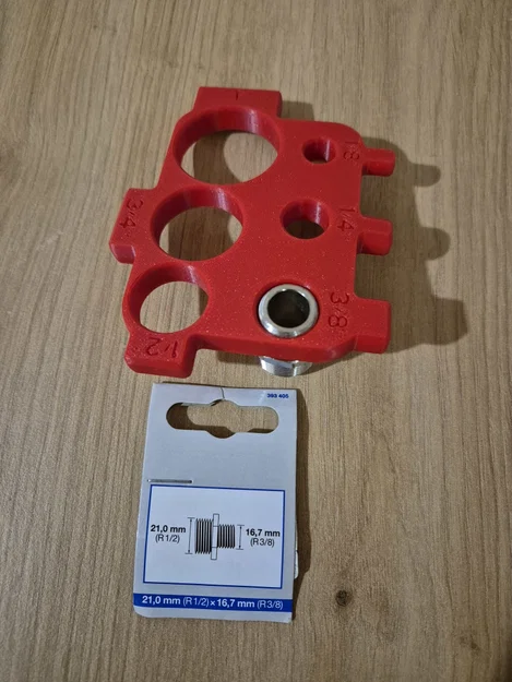 Dụng cụ xác định kích cỡ ren ống (BSP) - Pipe thread size finder tool - Image 1