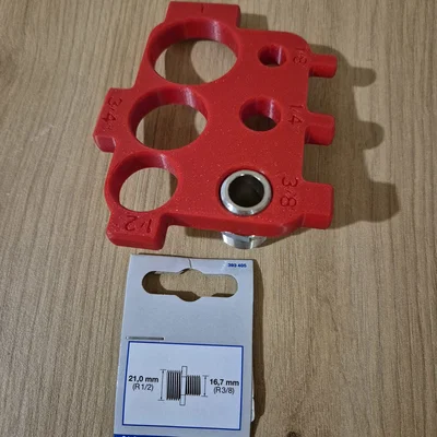Dụng cụ xác định kích cỡ ren ống (BSP) - Pipe thread size finder tool
