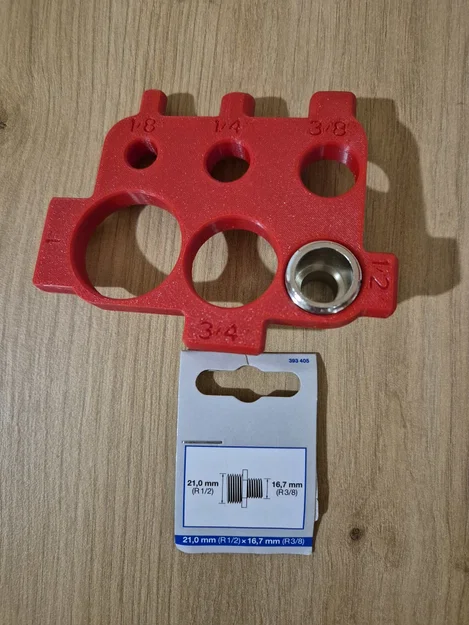 Dụng cụ xác định kích cỡ ren ống (BSP) - Pipe thread size finder tool - Image 3