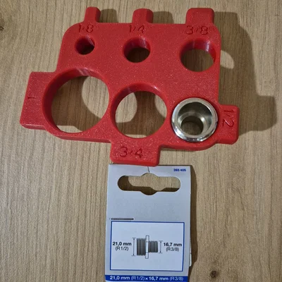 Dụng cụ xác định kích cỡ ren ống (BSP) - Pipe thread size finder tool