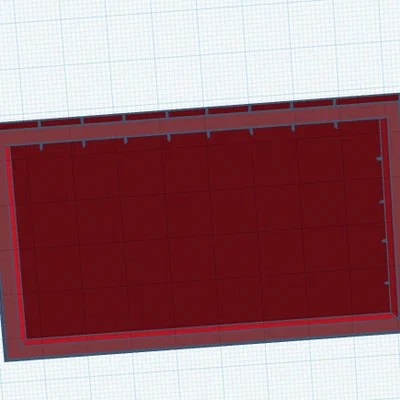 Mẫu khay chứa đồ hình tổ ong xếp chồng 3D tiện lợi