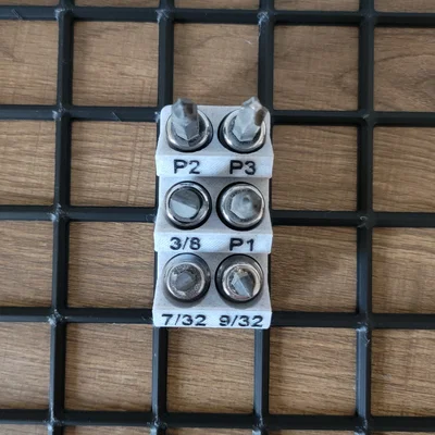 Khay giữ đầu tuýp tua vít 3/8"