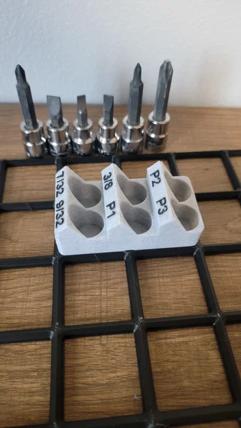 Khay giữ đầu tuýp tua vít 3/8" - Image 3