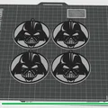Mô hình treo cây thông Darth Vader in 3D cực chất - Thumbnail 2