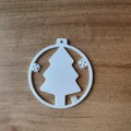 Mẫu đồ trang trí cây thông Noel treo tường 3D tinh tế - Thumbnail 3