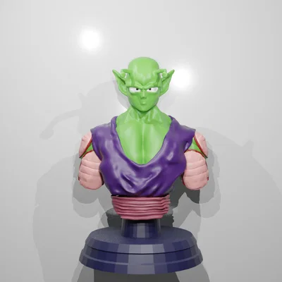 Mô hình tượng Piccolo trong Dragon Ball để bàn (File in 3D)