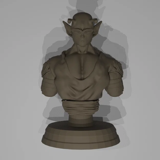 Mô hình tượng Piccolo trong Dragon Ball để bàn (File in 3D) - Image 2