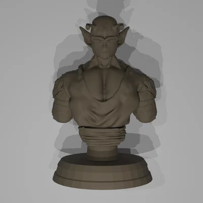 Mô hình tượng Piccolo trong Dragon Ball để bàn (File in 3D)