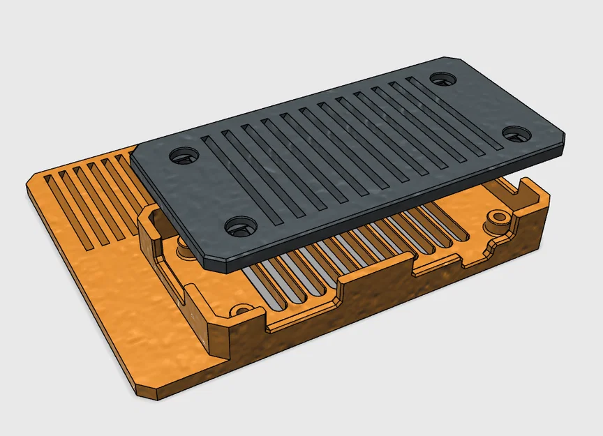 Prusa MINI Z-Top | Nắp hộp điện tử Raspberry Pi Zero 2 W - Image 1