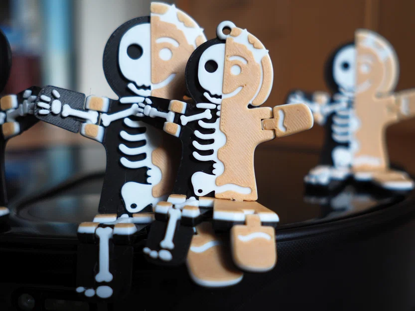Spooky Sweet Gingerbread Cookie - Halloween Christmas (Bánh gừng nửa xương) - Image 3